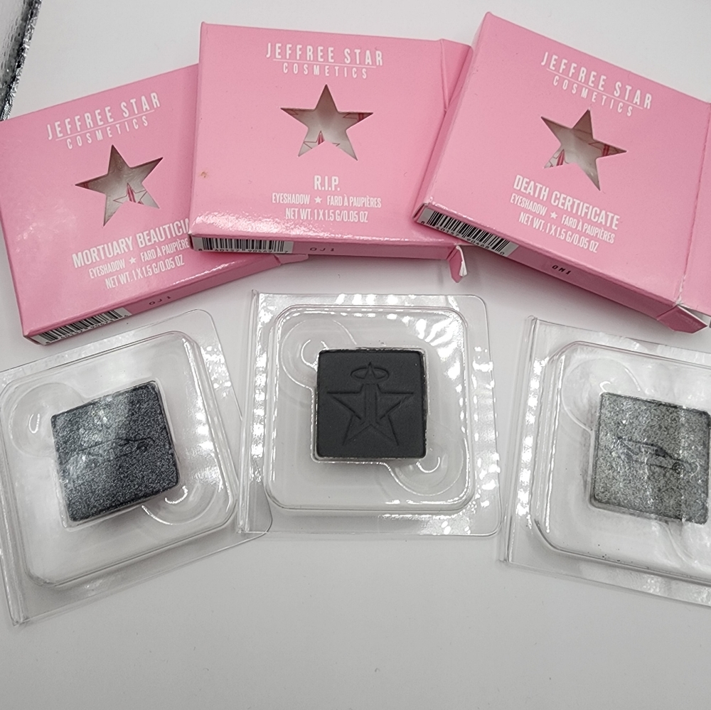 Jeffree Star cosmetics eyeshadow singles